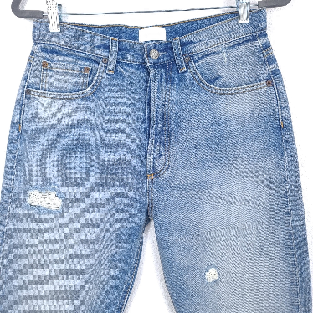 NWT BOYISH The Billy High Rise Rigid Skinny Jeans In Taxi Driver - Picture 11 of 16